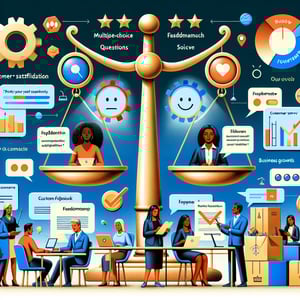 Illustration highlighting the importance of SaaS Customer Satisfaction survey questions.