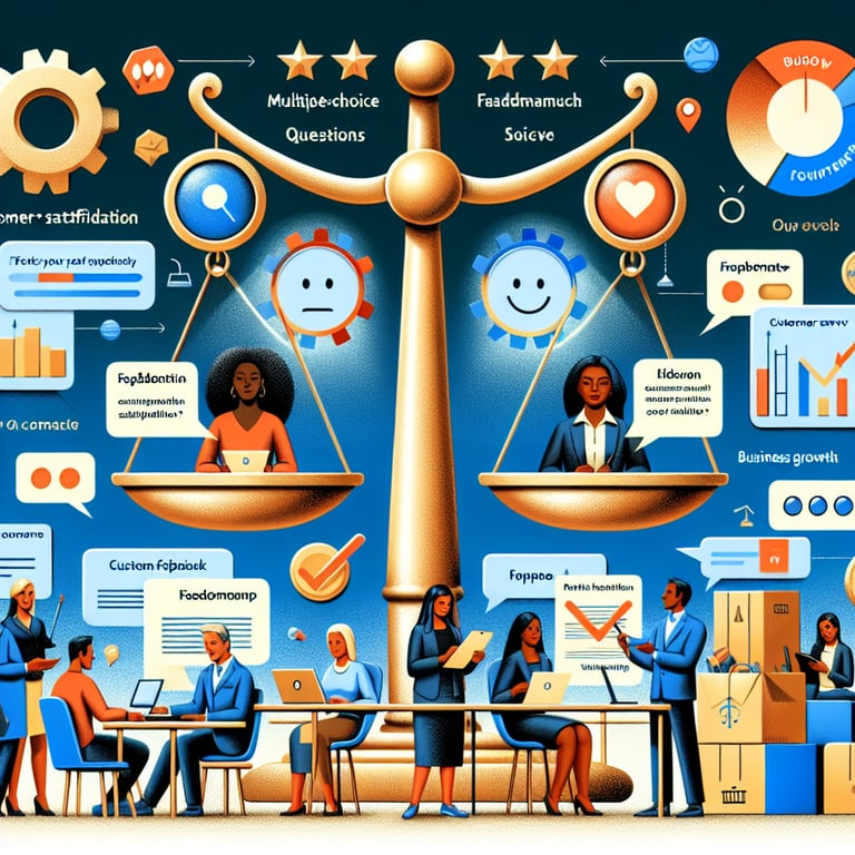 Illustration highlighting the importance of SaaS Customer Satisfaction survey questions.