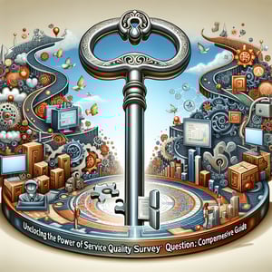 Comprehensive guide illustration for unlocking the power of Service Quality Survey questions.