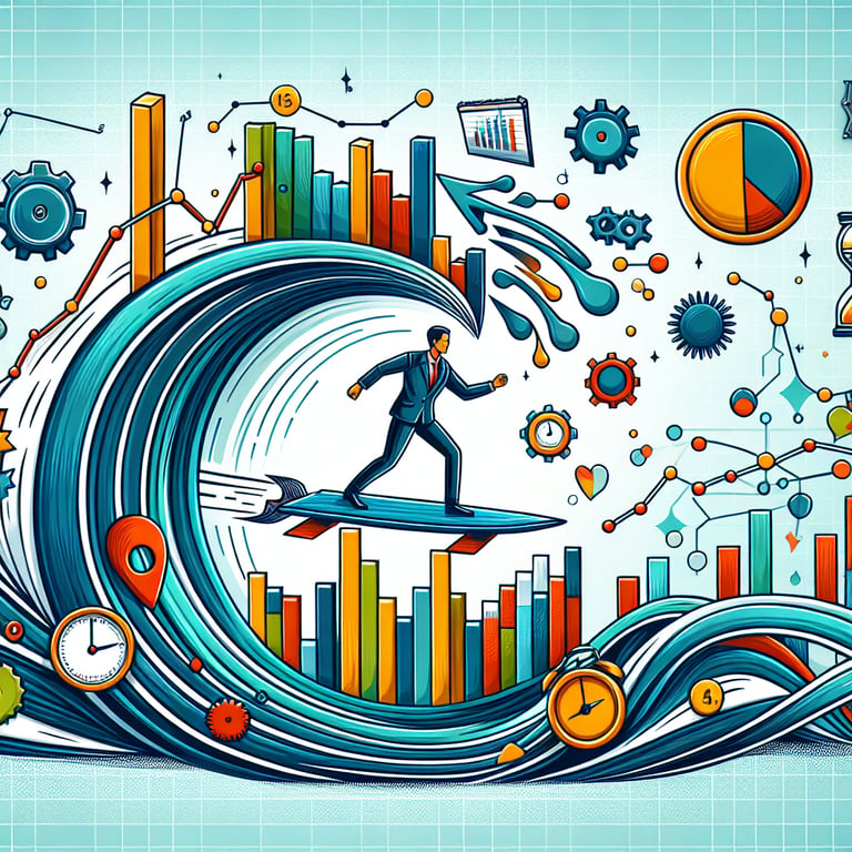 Graphical illustration showcasing strategic insights from Wait Time survey questions.