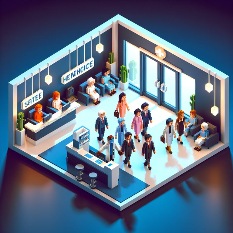 3D voxel representation of patient feedback insights