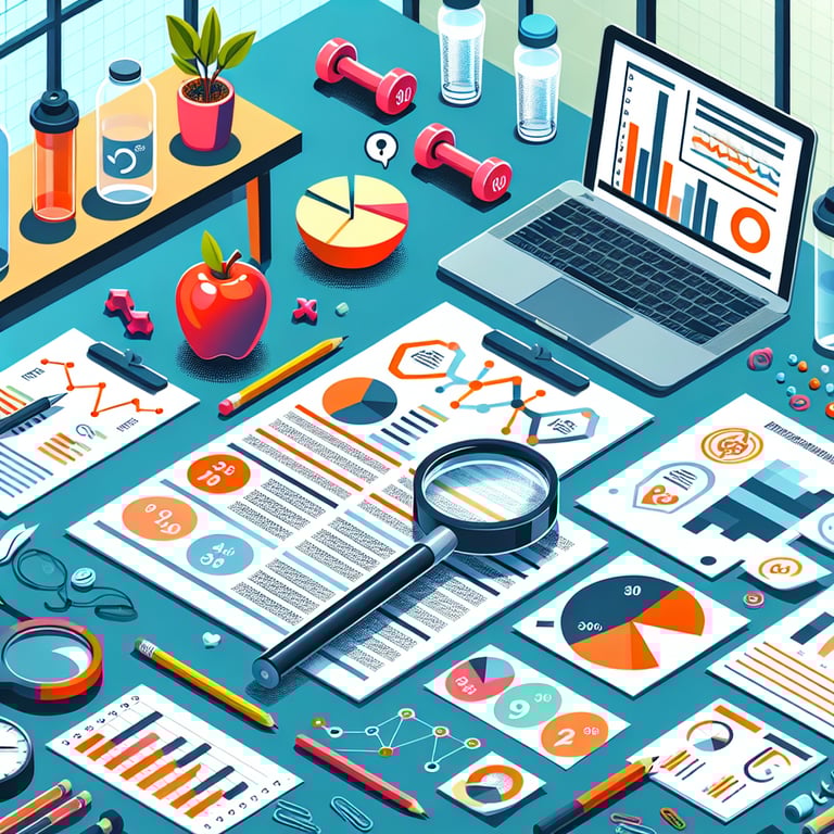 Illustration of a data-driven approach to Wellness Program Evaluation survey questions.