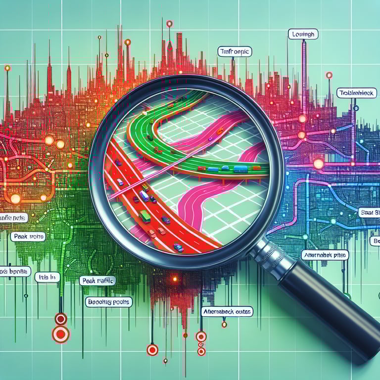 3D voxel user trail insights diagram