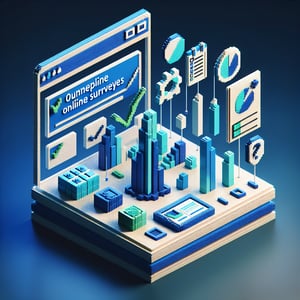 3D voxel art depicting online Alzheimer