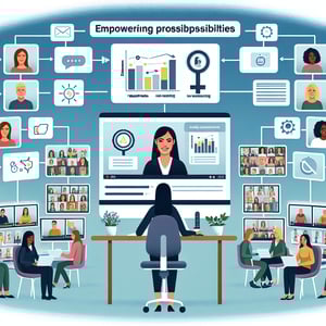 Illustration demonstrating the concept of using video survey questions effectively.