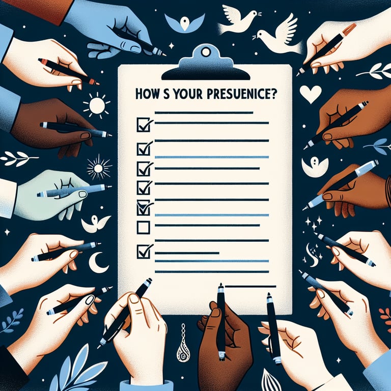 Illustration showcasing the impact of racism survey questions in combating prejudice.