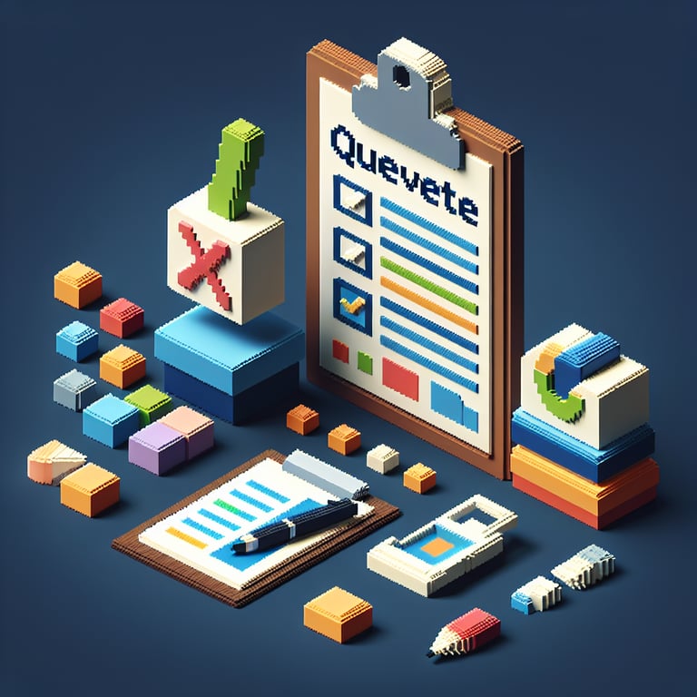 Artistic 3D voxel illustrating strategic event insights