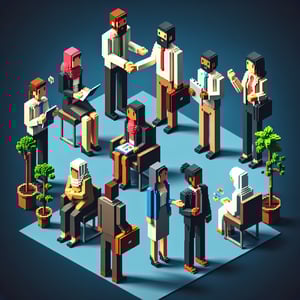 Illustration showcasing the impact of Employee Onboarding survey questions on productivity