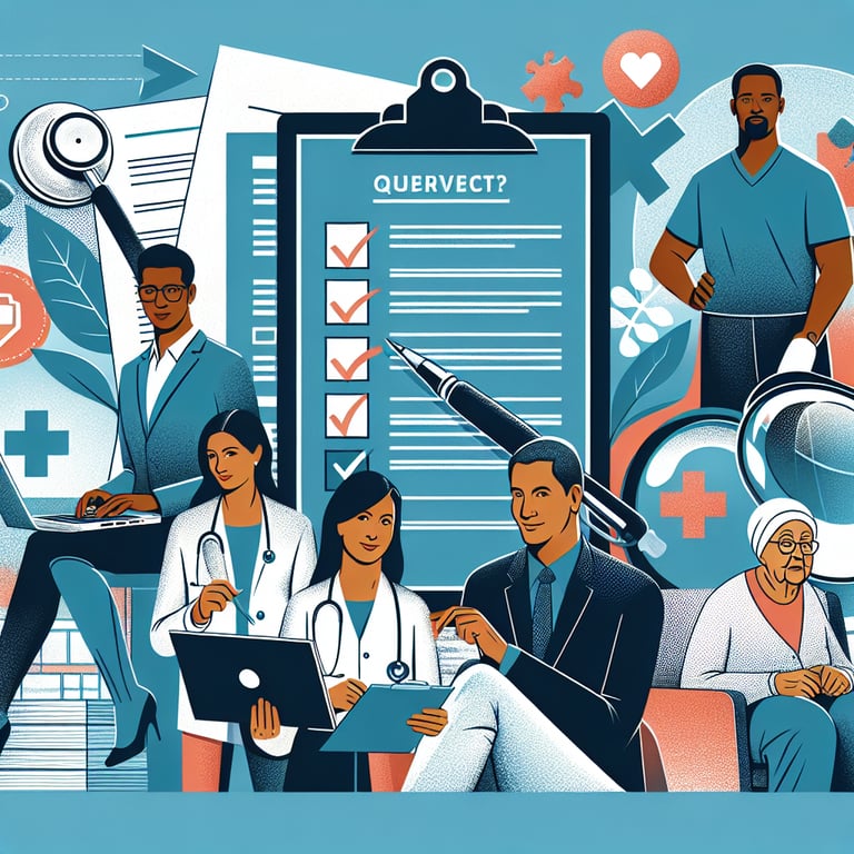 Guide to driving better health outcomes using SDOH survey questions illustration