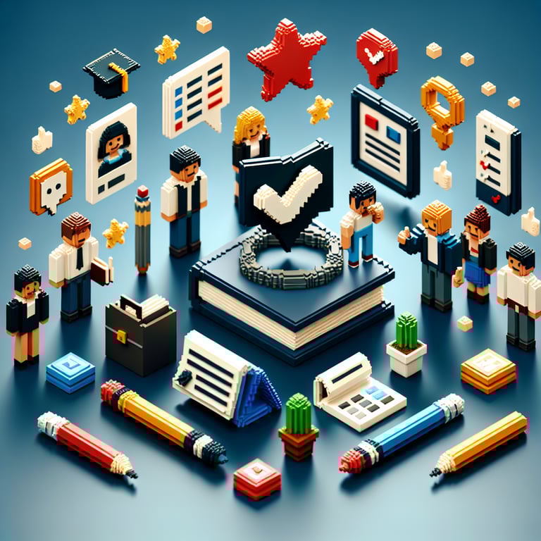3D Voxel: Feedback Matrix for Student Insights.