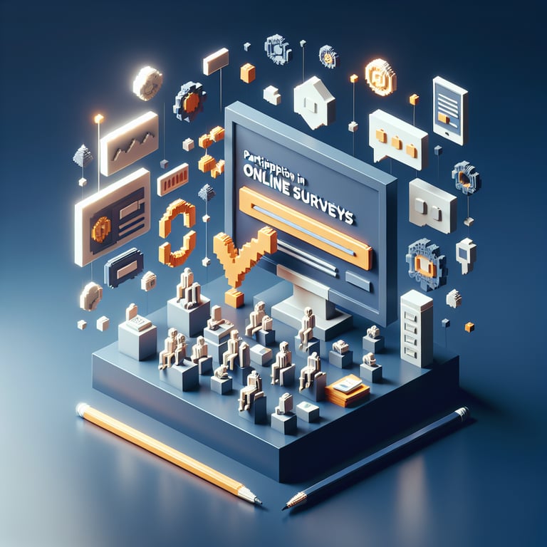 Artistic 3D voxel showcasing a workforce reintegration survey