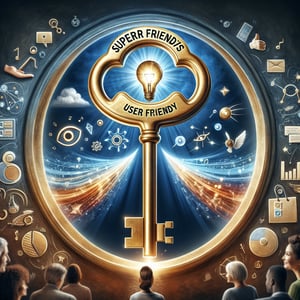 Illustration showcasing the power of User Friendly survey questions for superior insights.