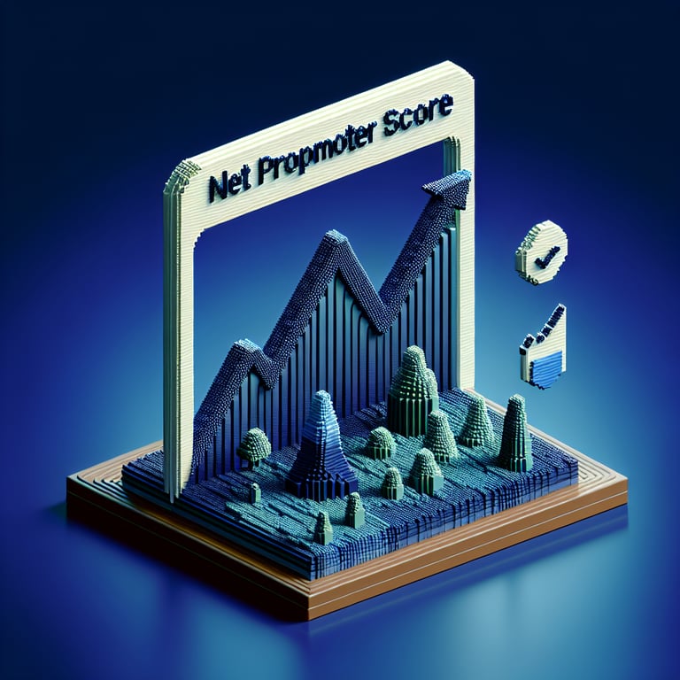 Illustration demonstrating the impact of Net Promoter Score survey questions on customer loyalty.