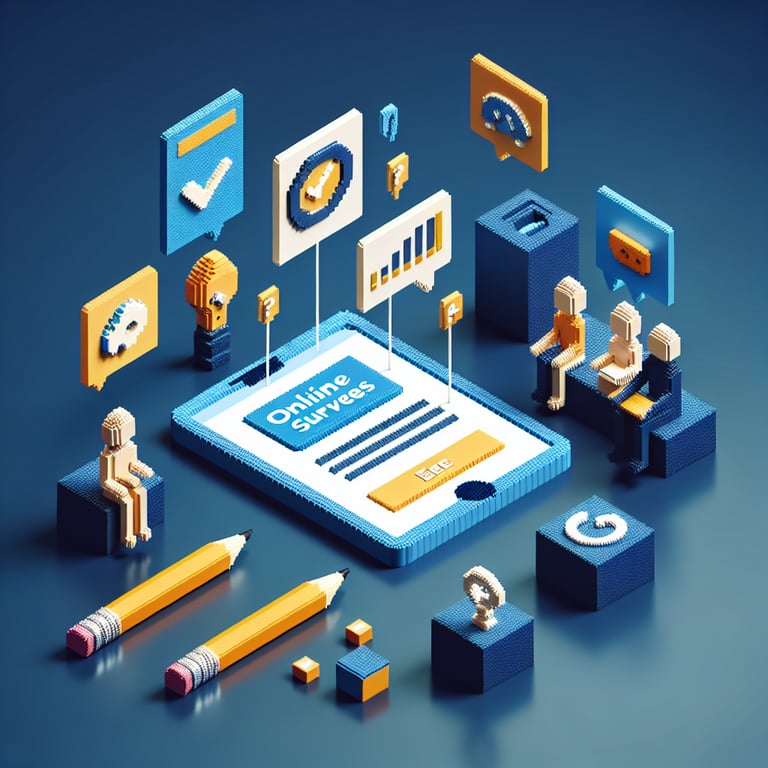 Artistic 3D voxel art capturing dynamic experiential learning survey insights