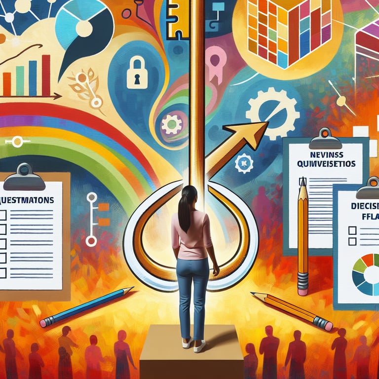 Illustration showcasing the power of Community Needs Assessment survey questions.