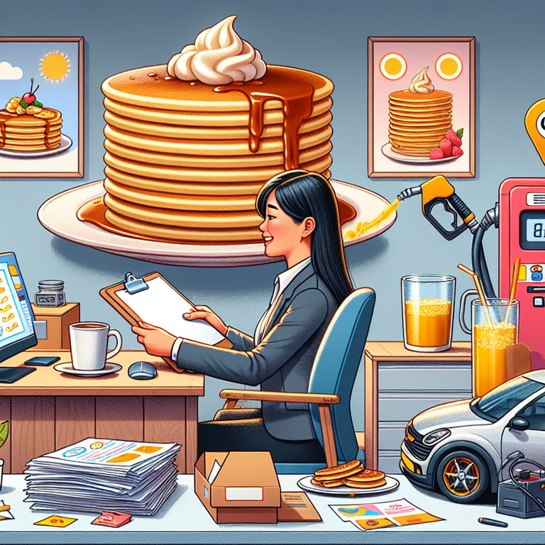 Illustration depicting the role of Customer Feedback for IHOP survey questions in driving business success.