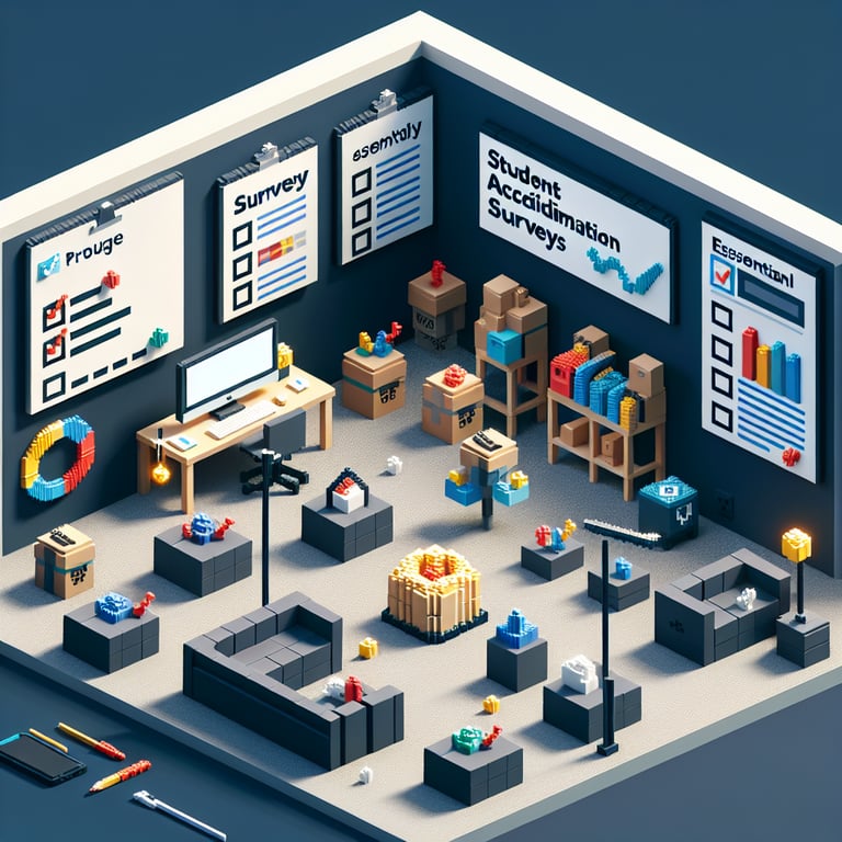 Artistic 3D voxel of accommodation quality feedback