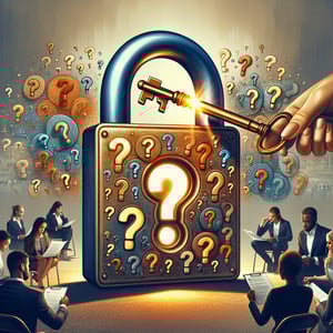 Illustration of crafting effective Self Assessment survey questions for unlocking potential