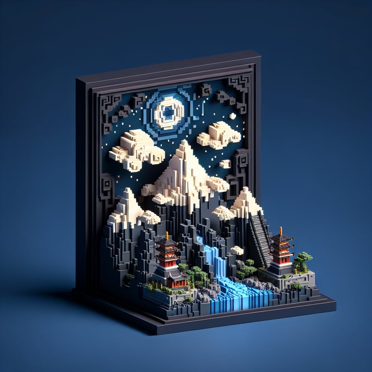 3D Voxel of Employee Appreciation Nexus