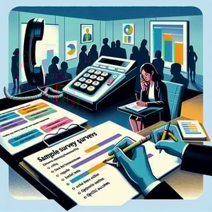 Illustration of optimal telephone survey questions for achieving best outcomes