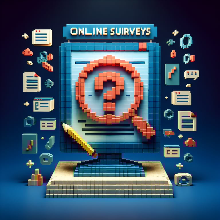 3D voxel art of academic feedback network