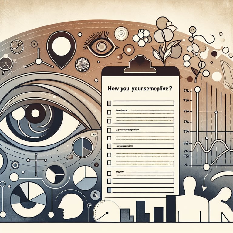 Illustration of key survey questions for understanding sexual preferences.