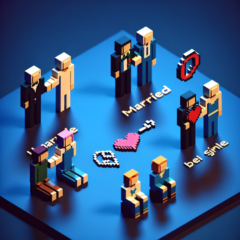 Voxel Art Relationship Transition Survey