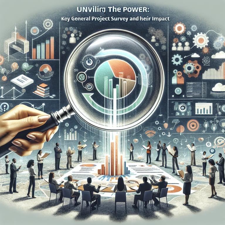 Illustration showcasing the impact of key General Project survey questions.