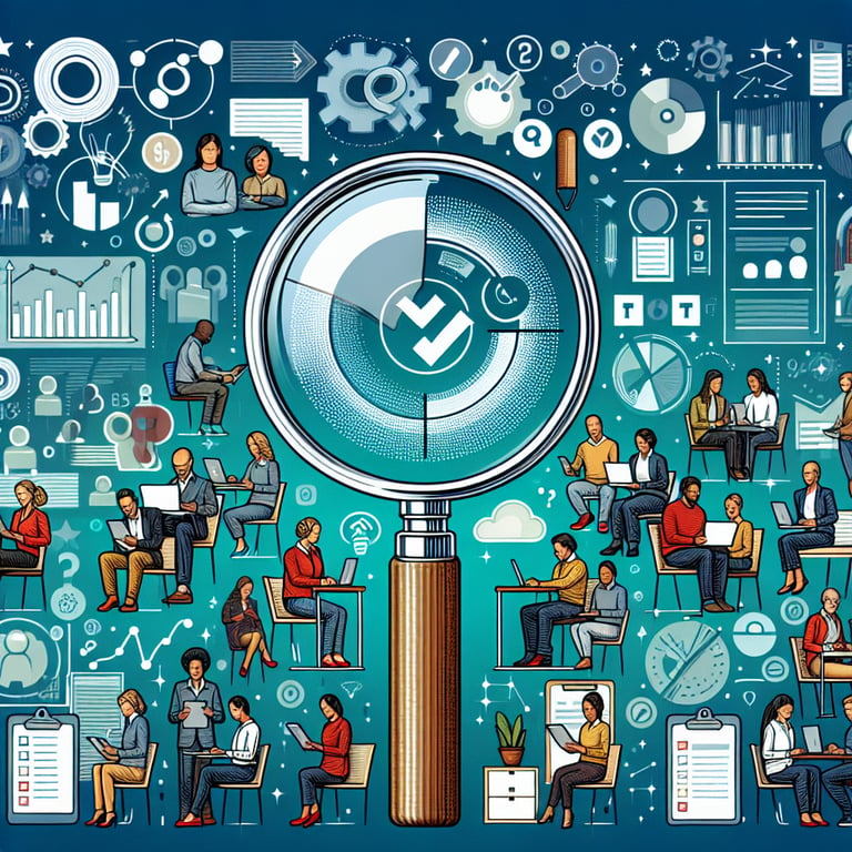 Illustration highlighting optimal Service Feedback survey questions for best results.