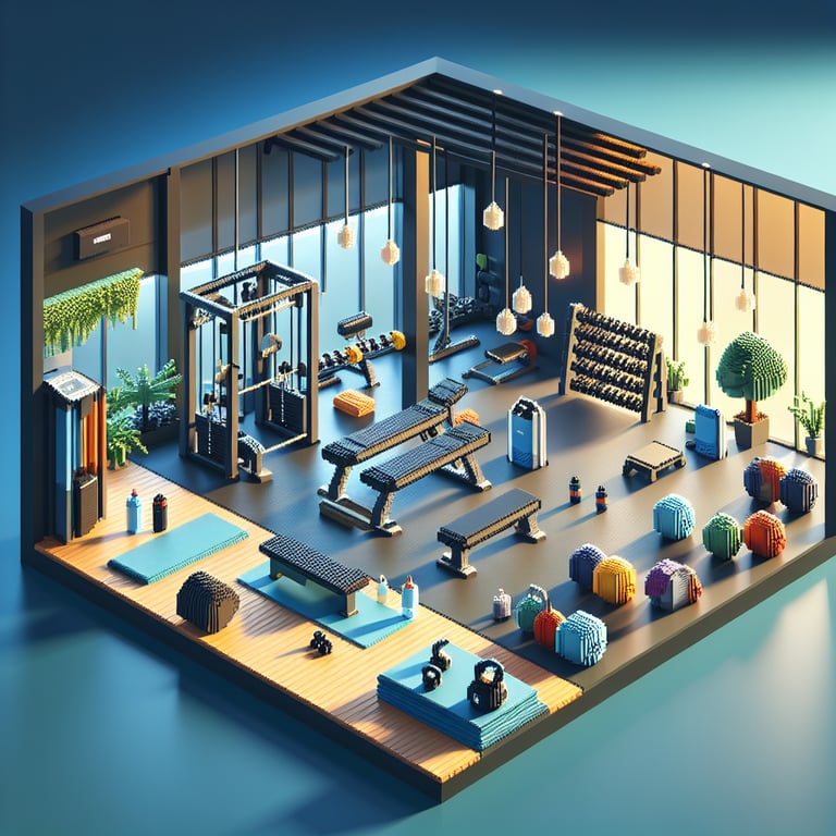 3D voxel cluster of survey topics for post-training evaluation