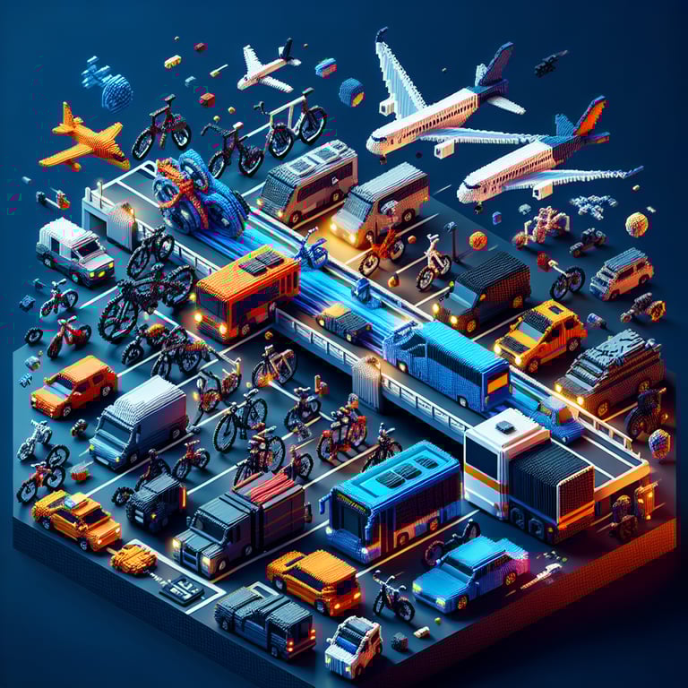 3D Voxel Journey Response Nexus