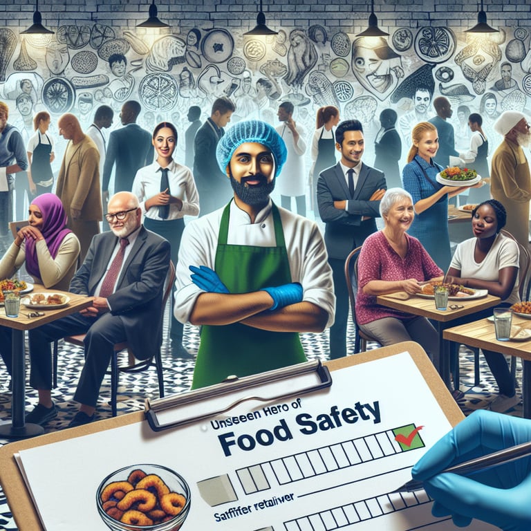 Illustration representing the concept of customer retention through Food Safety survey questions.