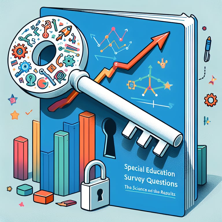 Illustration depicting the power and results of Special Education survey questions.