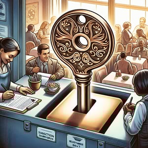 Illustration depicting the use of powerful Restaurant Customer survey questions.