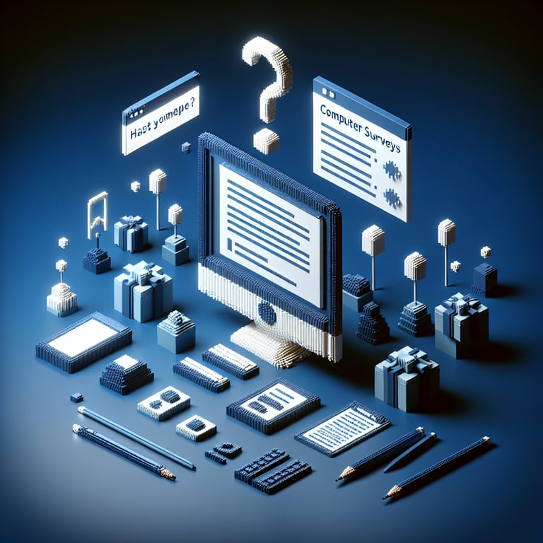 3D voxel rendering of a digital feedback matrix