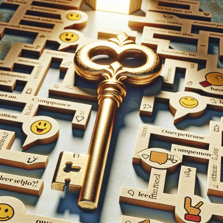 Artistic 3D voxel of feedback unlocking potential