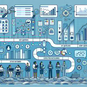Illustration showcasing key queries and expected outcomes in IT Satisfaction survey questions.