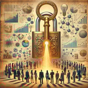 Illustration demonstrating the potential of scientific survey questions for successful research outcomes.