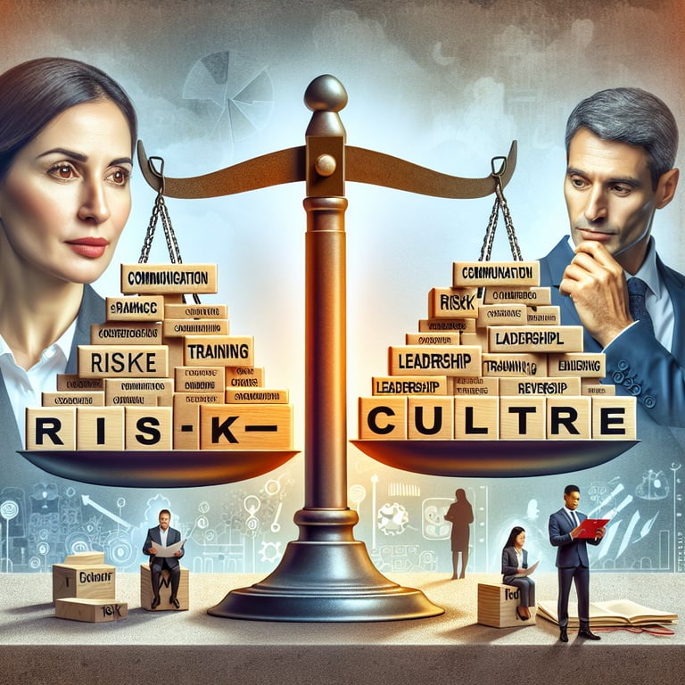 Illustration showcasing effective Risk Culture survey questions for uncovering secrets.