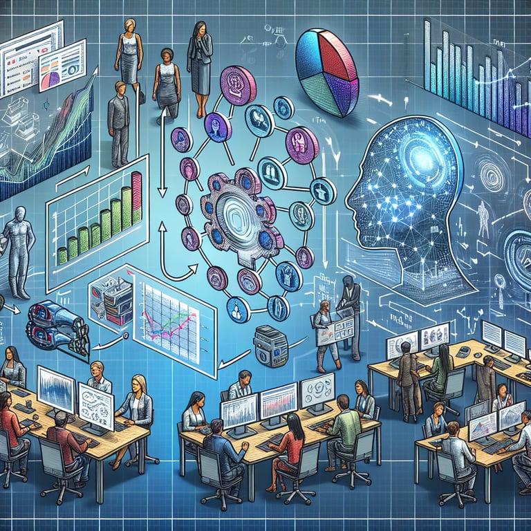 Illustration of relevant topics for shaping future of IT through customer survey questions.