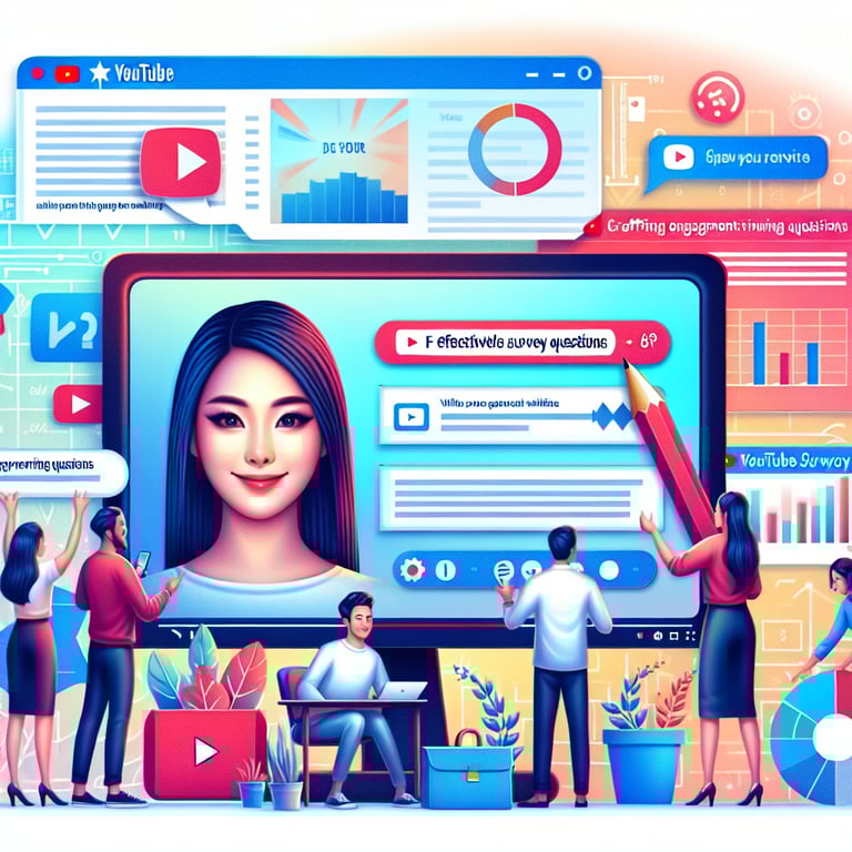 3D voxel cube illustrating survey question crafting for YouTube brand lift insights