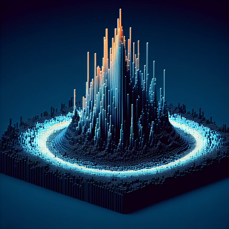 Illustration depicting the exploration of relevant topics using Pulse survey questions.