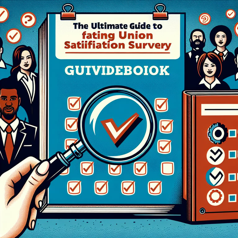 Ultimate guide illustration for demystifying Union Satisfaction survey questions